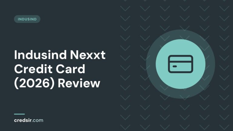 Credsir IndusInd guide cover with a credit card icon