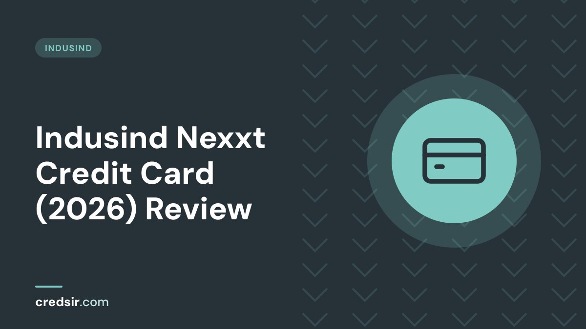Credsir IndusInd guide cover with a credit card icon