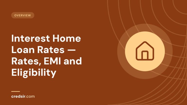 Credsir Overview guide cover with a house icon