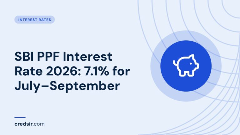 Credsir Interest Rates guide cover with a piggy bank icon