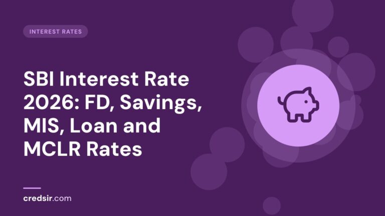 Credsir Interest Rates guide cover with a piggy bank icon