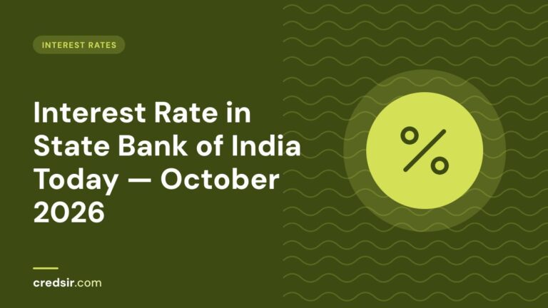 Credsir Interest Rates guide cover with a percent icon