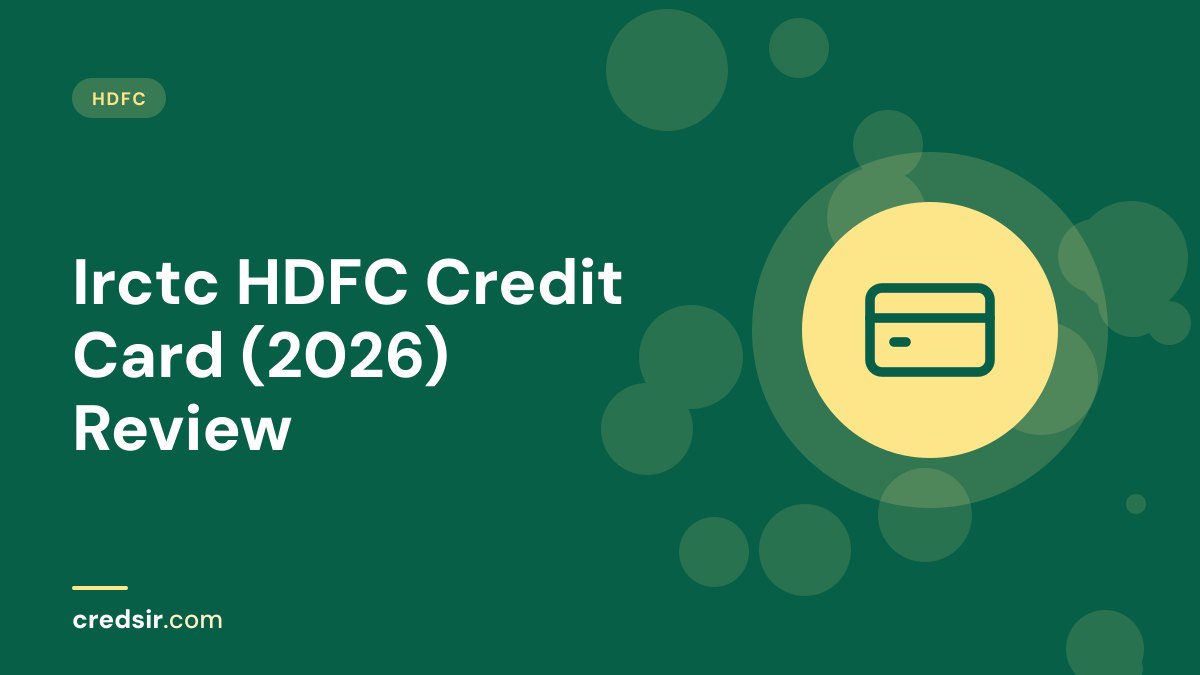 Credsir HDFC guide cover with a credit card icon