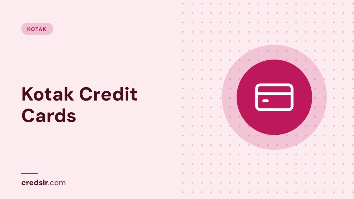 Credsir Kotak guide cover with a credit card icon
