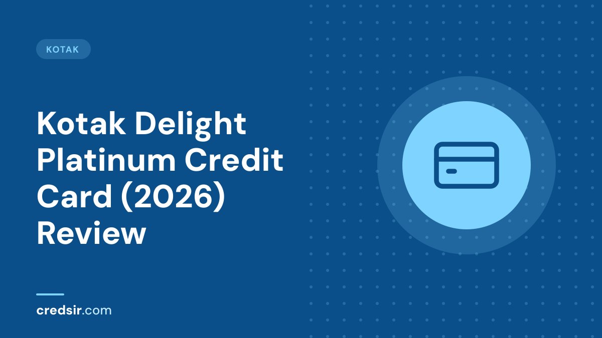 Credsir Kotak guide cover with a credit card icon