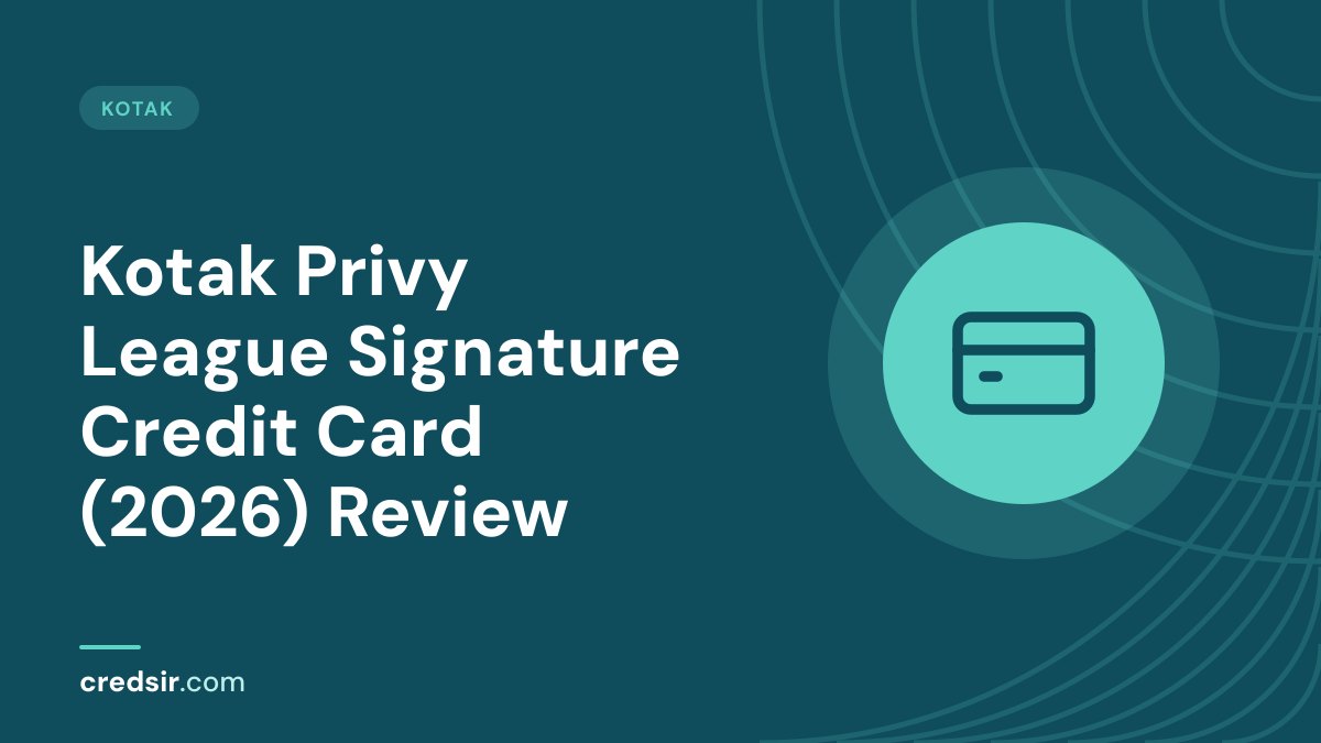 Credsir Kotak guide cover with a credit card icon