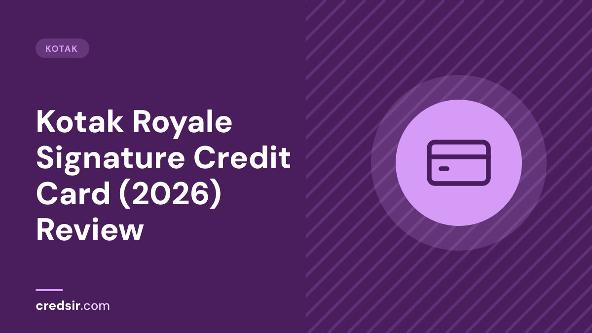 Credsir Kotak guide cover with a credit card icon