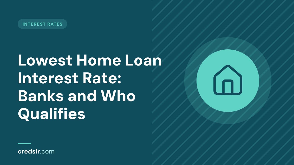 Credsir Interest Rates guide cover with a house icon