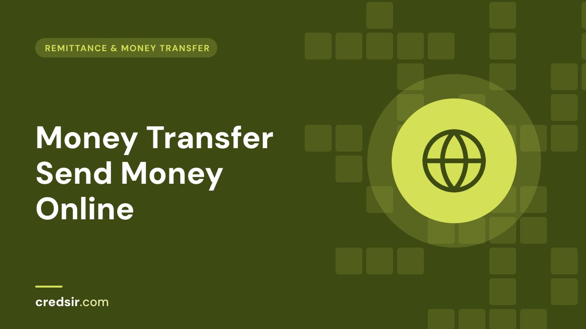 Credsir Remittance & Money Transfer guide cover with a globe icon