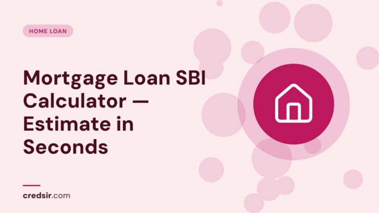 Credsir Home Loan guide cover with a house icon