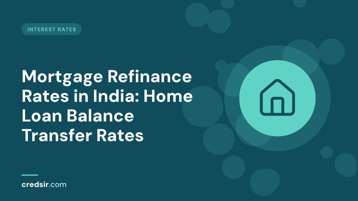 Credsir Interest Rates guide cover with a house icon