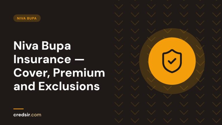Credsir Niva Bupa guide cover with a shield check icon