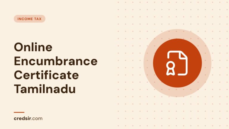 Credsir Income Tax guide cover with a file badge icon