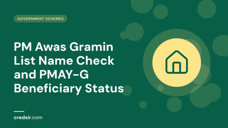 Credsir Government Schemes guide cover with a house icon