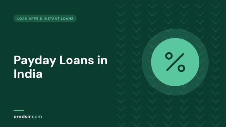 Credsir Loan Apps & Instant Loans guide cover with a percent icon