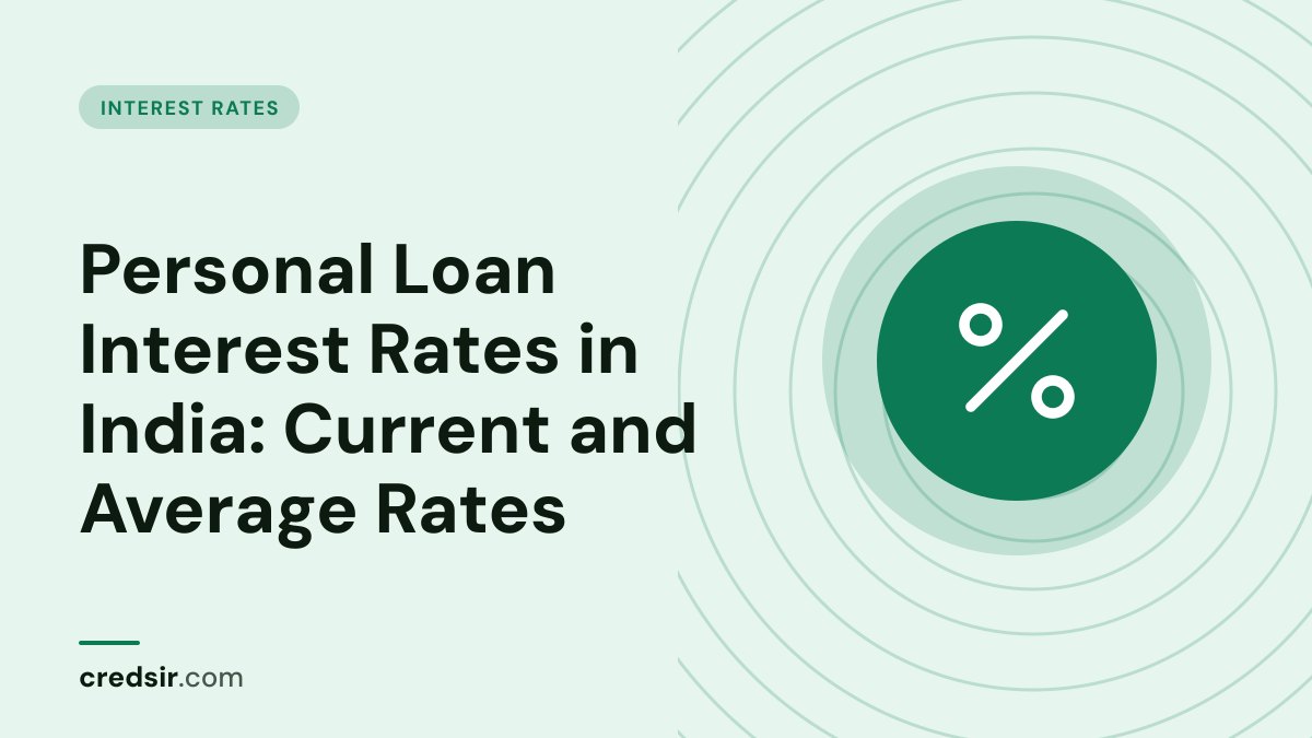 Credsir Interest Rates guide cover with a percent icon