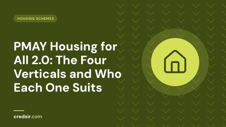 Credsir Housing Schemes guide cover with a house icon