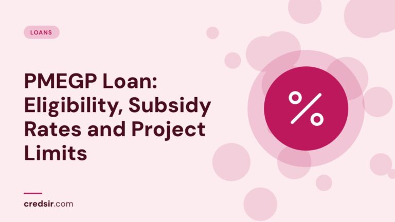 Credsir Loans guide cover with a percent icon