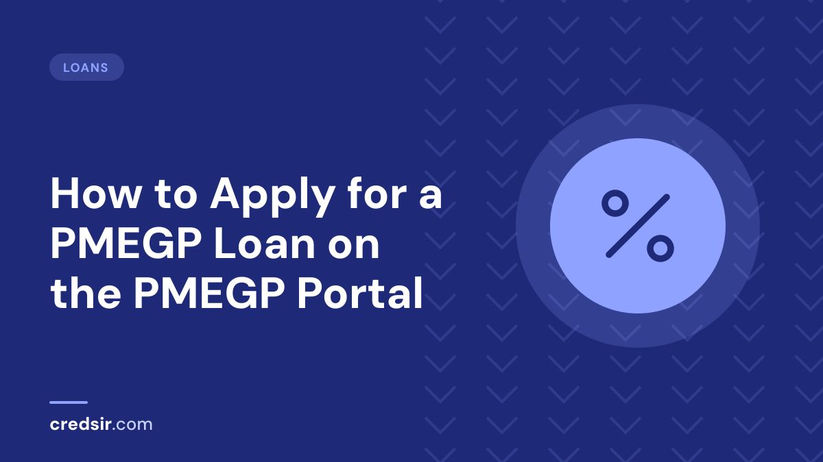 Credsir Loans guide cover with a percent icon