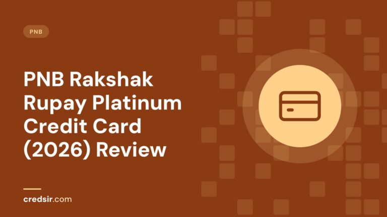 Credsir PNB guide cover with a credit card icon