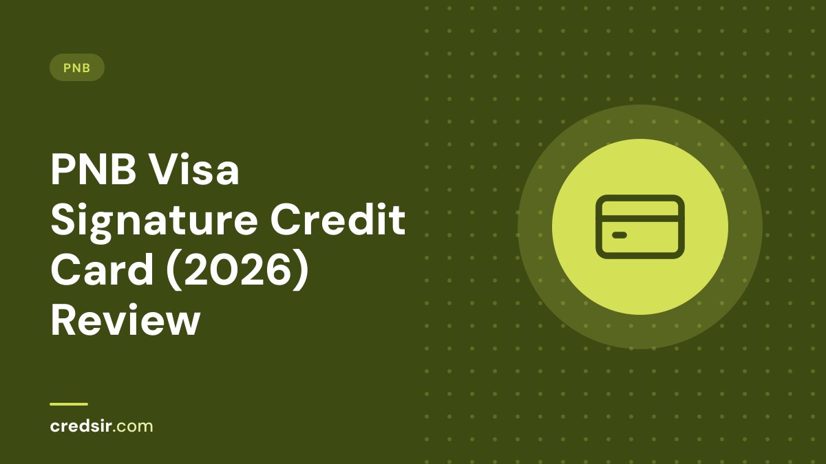 Credsir PNB guide cover with a credit card icon