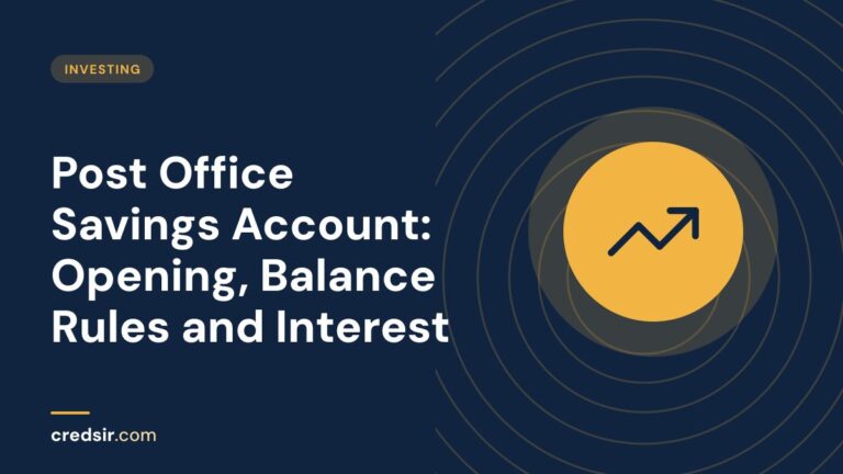 Credsir Investing guide cover with a trending up icon