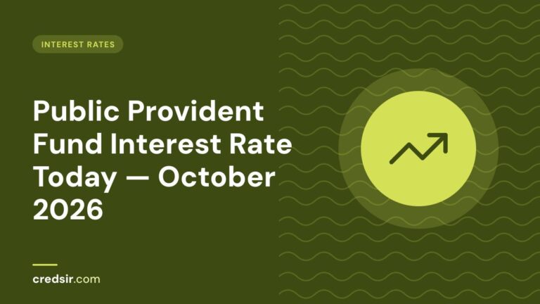 Credsir Interest Rates guide cover with a trending up icon