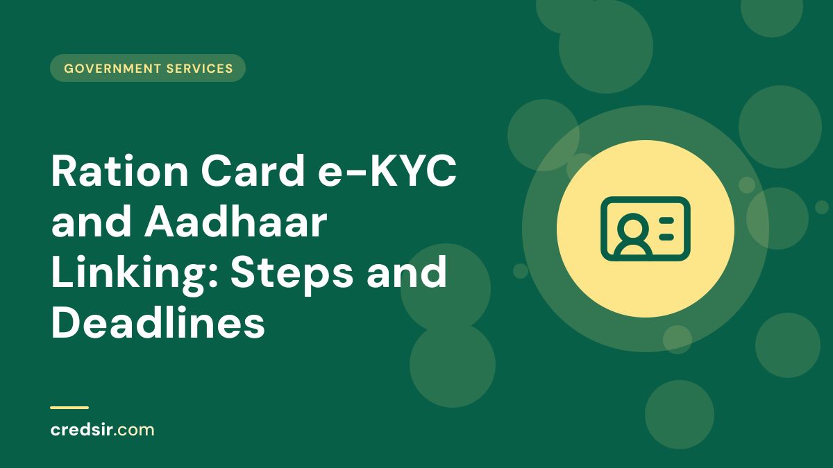 Credsir Government Services guide cover with a id card icon