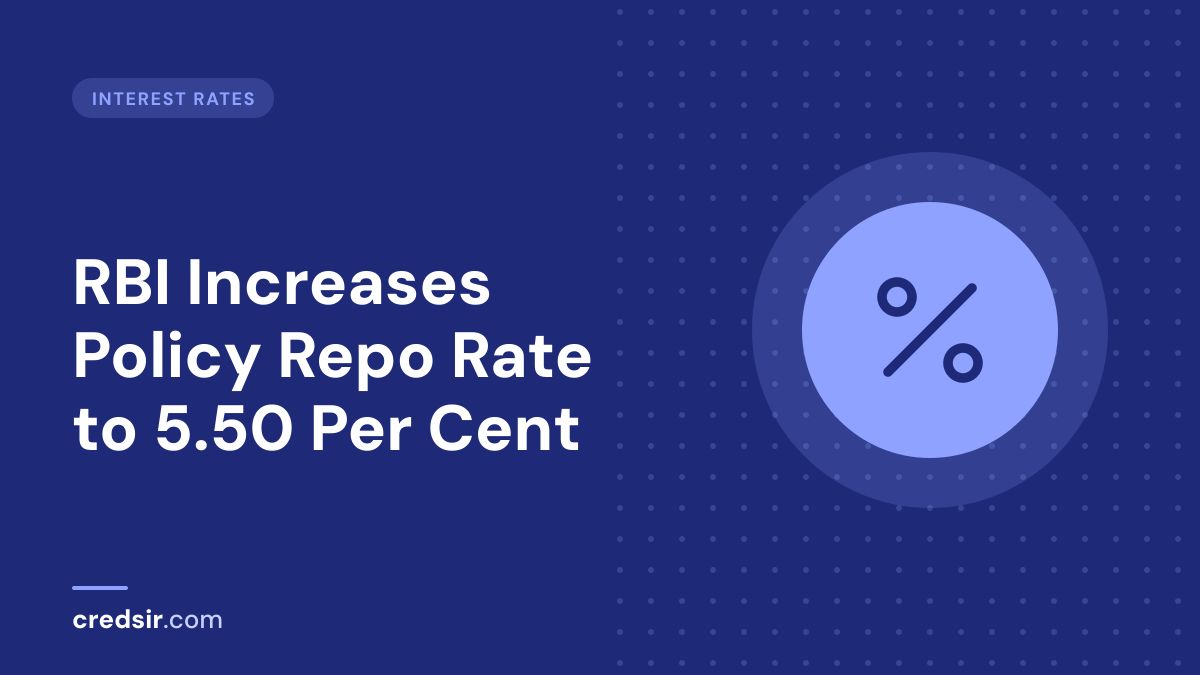 Credsir Interest Rates guide cover with a percent icon