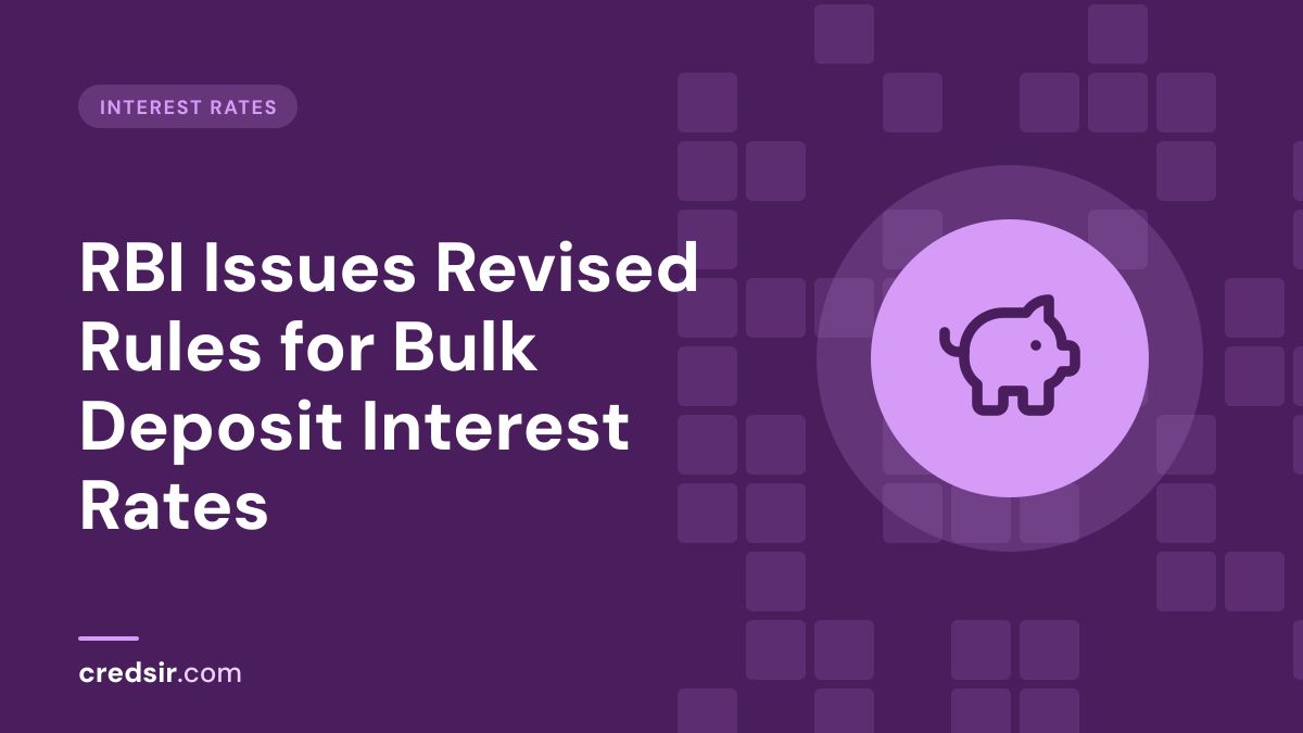 Credsir Interest Rates guide cover with a piggy bank icon