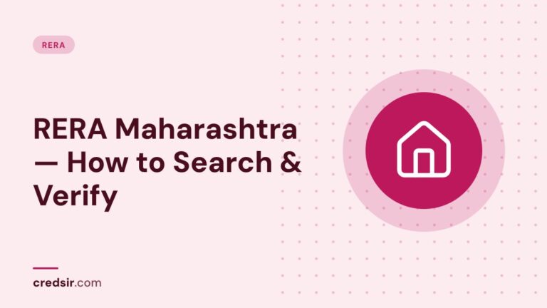 Credsir RERA guide cover with a house icon
