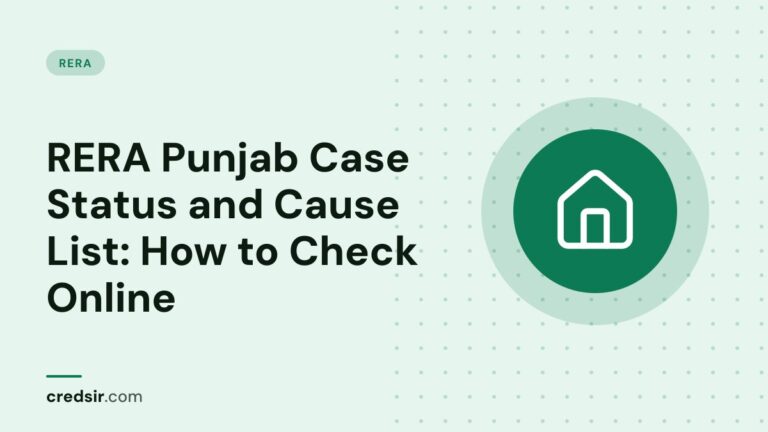 Credsir RERA guide cover with a house icon