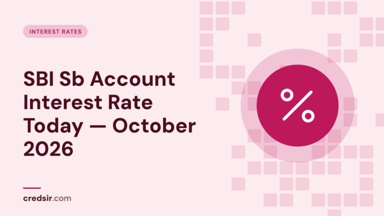 Credsir Interest Rates guide cover with a percent icon