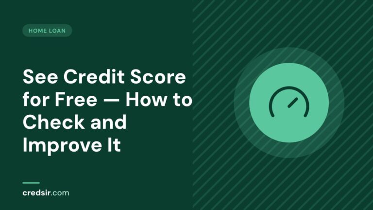 Credsir Home Loan guide cover with a gauge icon
