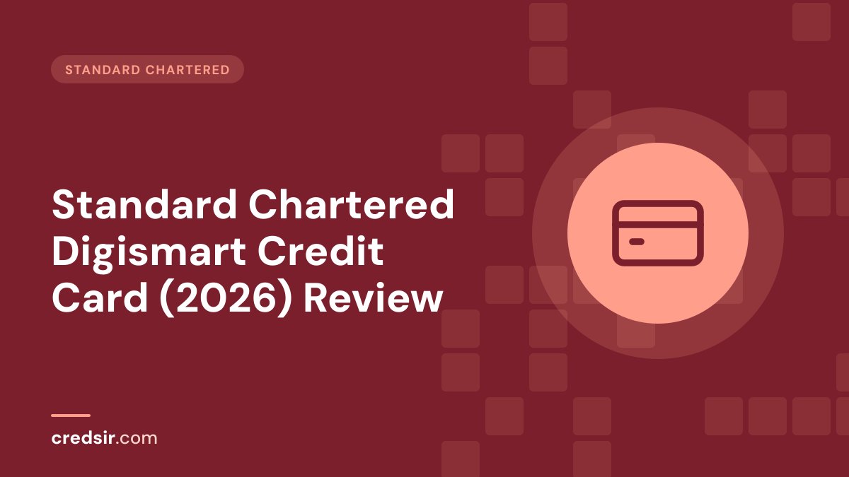 Credsir Standard Chartered guide cover with a credit card icon