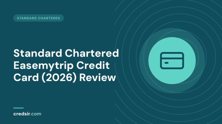 Credsir Standard Chartered guide cover with a credit card icon