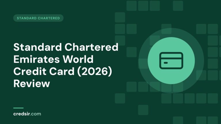 Credsir Standard Chartered guide cover with a credit card icon