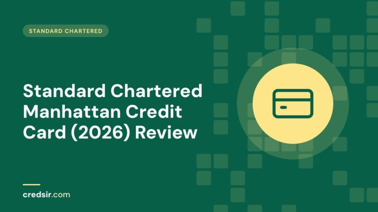 Credsir Standard Chartered guide cover with a credit card icon
