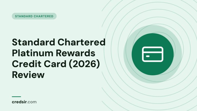 Credsir Standard Chartered guide cover with a credit card icon