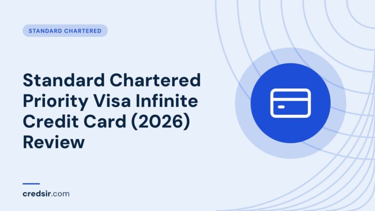 Credsir Standard Chartered guide cover with a credit card icon