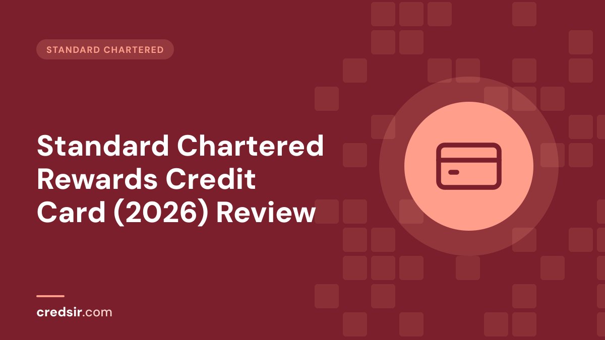 Credsir Standard Chartered guide cover with a credit card icon