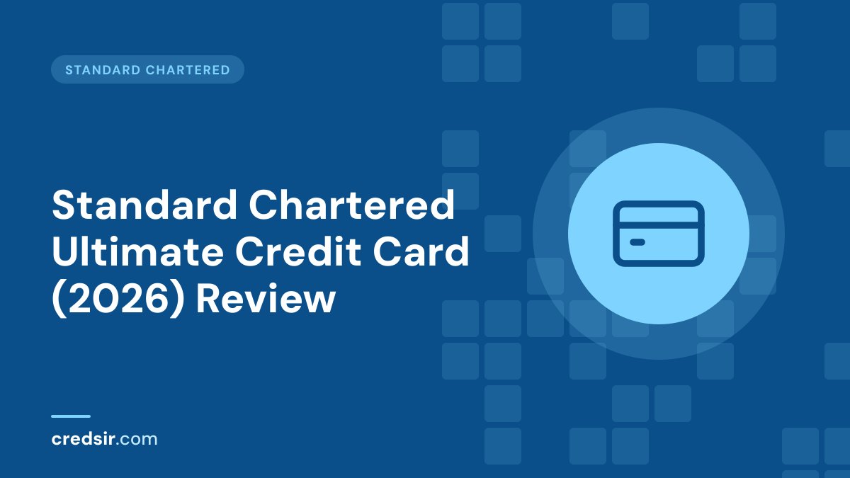 Credsir Standard Chartered guide cover with a credit card icon