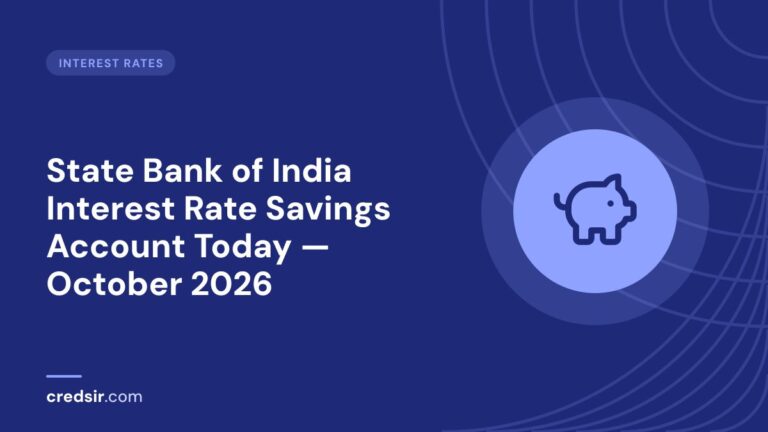 Credsir Interest Rates guide cover with a piggy bank icon