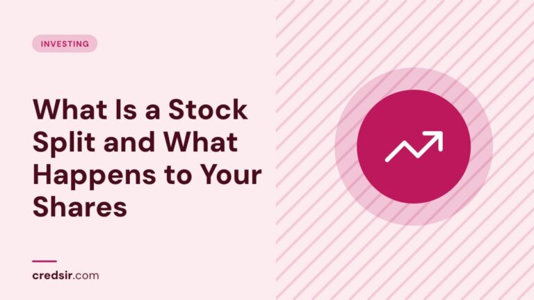Credsir Investing guide cover with a trending up icon