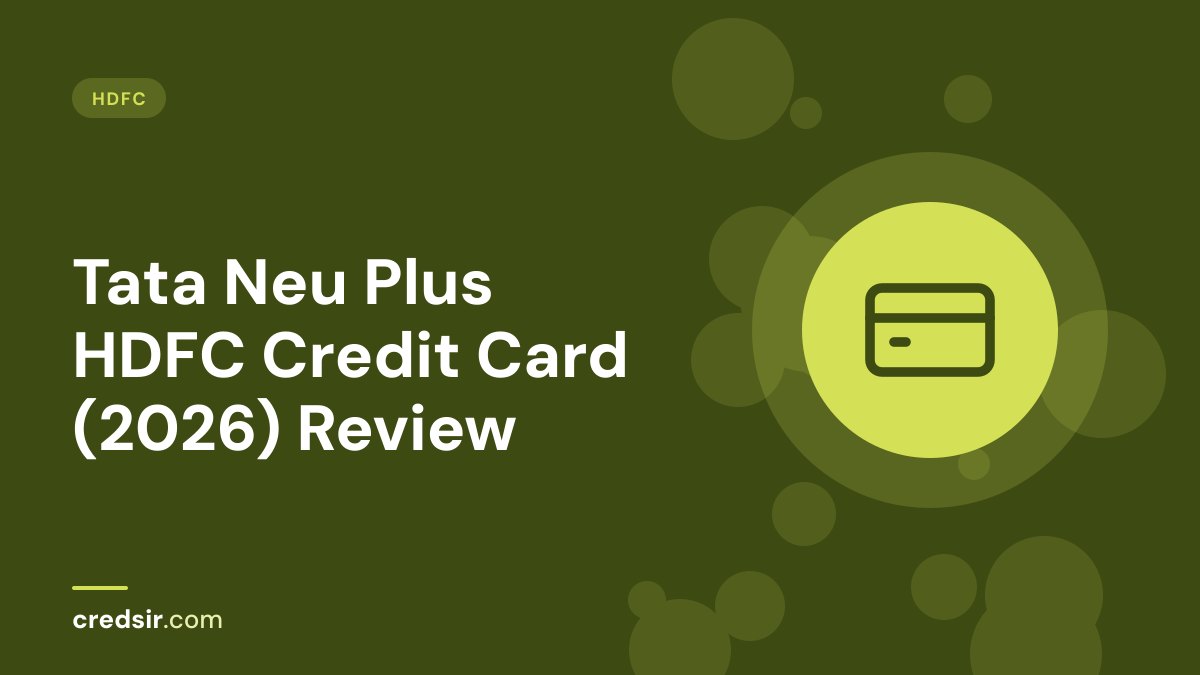 Credsir HDFC guide cover with a credit card icon