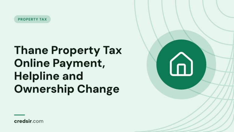Credsir Property Tax guide cover with a house icon