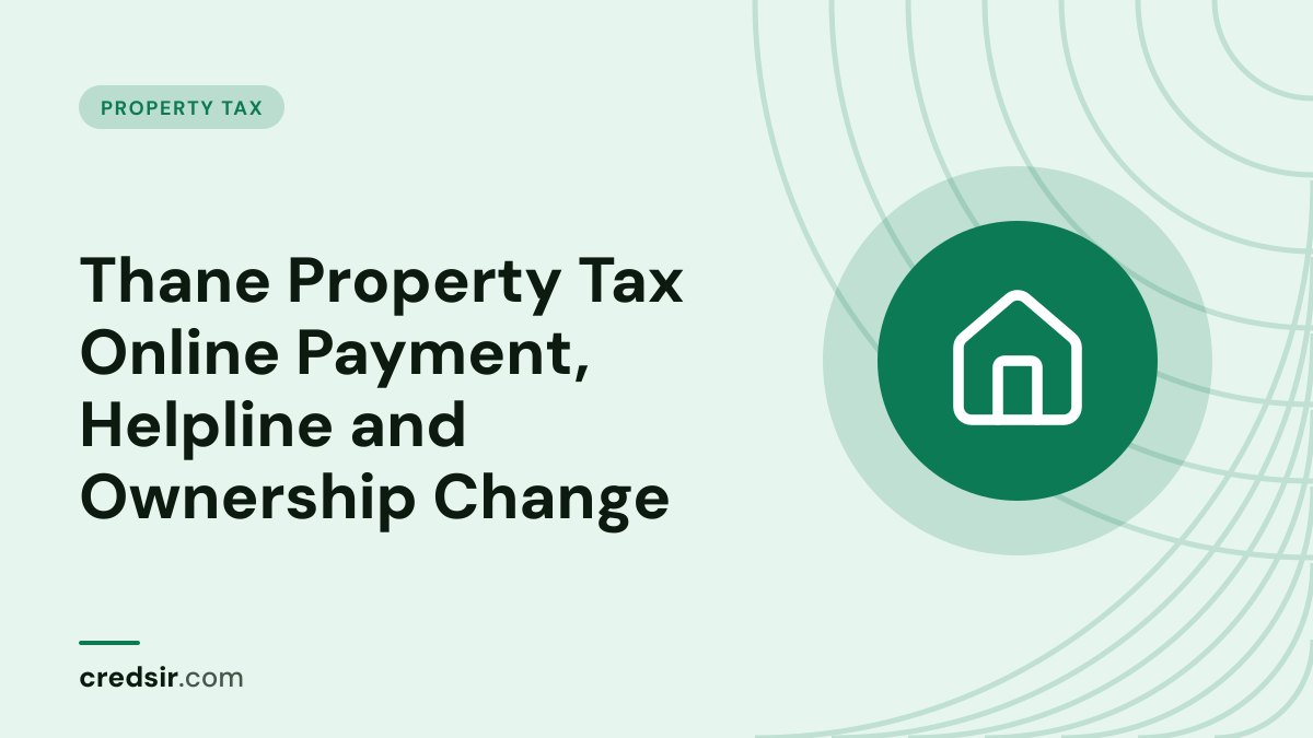 Credsir Property Tax guide cover with a house icon