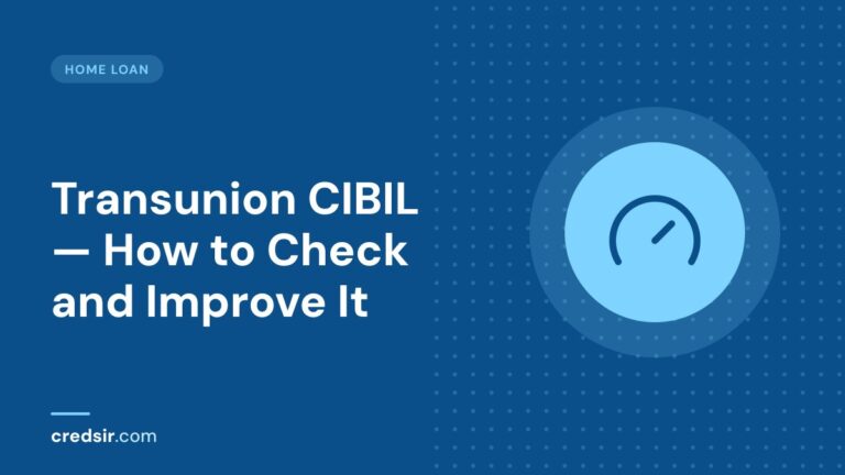 Credsir Home Loan guide cover with a gauge icon