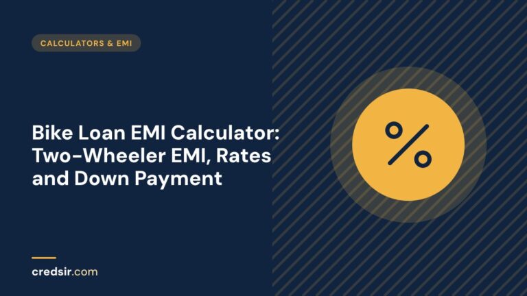 Credsir Calculators & EMI guide cover with a percent icon
