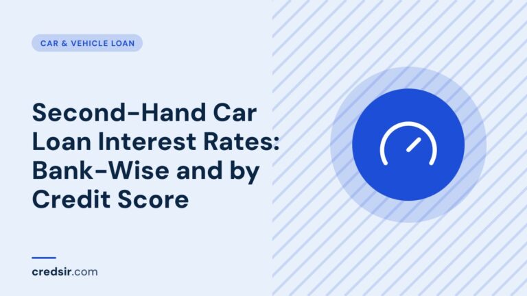 Credsir Car & Vehicle Loan guide cover with a gauge icon